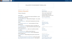 Desktop Screenshot of daswunderbunblog.blogspot.com