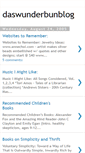 Mobile Screenshot of daswunderbunblog.blogspot.com