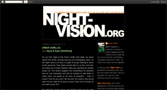 Desktop Screenshot of night-vision-blog.blogspot.com