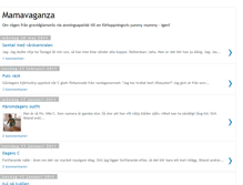 Tablet Screenshot of mamavaganza.blogspot.com