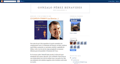 Desktop Screenshot of gonzaloperezb.blogspot.com