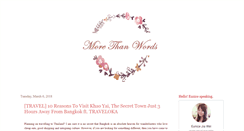 Desktop Screenshot of loveismorethanwords.blogspot.com