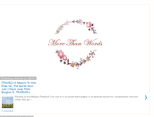 Tablet Screenshot of loveismorethanwords.blogspot.com