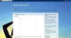Desktop Screenshot of fitnessvirtue.blogspot.com