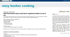 Desktop Screenshot of easykoshercooking.blogspot.com