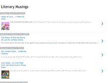 Tablet Screenshot of literarymusings-meer.blogspot.com