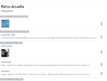 Tablet Screenshot of parcoarcadia.blogspot.com