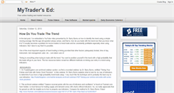 Desktop Screenshot of mytradersed.blogspot.com