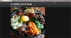 Desktop Screenshot of elcalderomagicodelabruja.blogspot.com