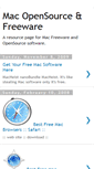 Mobile Screenshot of macopensource.blogspot.com