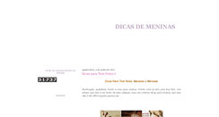 Desktop Screenshot of dicasdemeninas-pravoce.blogspot.com