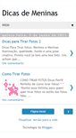 Mobile Screenshot of dicasdemeninas-pravoce.blogspot.com