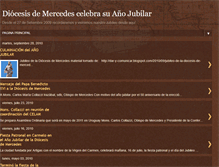 Tablet Screenshot of mercedesdiocesis.blogspot.com