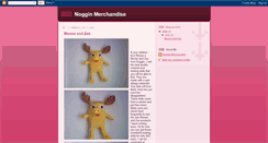 Desktop Screenshot of nogginmerchandise.blogspot.com