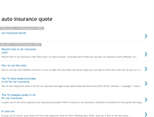 Tablet Screenshot of insurancequoteforu.blogspot.com