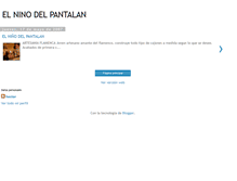 Tablet Screenshot of elninodelpantalan.blogspot.com