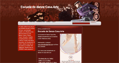 Desktop Screenshot of danzacasaarte.blogspot.com