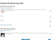 Tablet Screenshot of danzacasaarte.blogspot.com