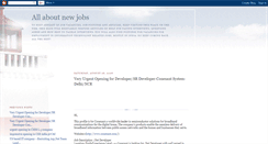 Desktop Screenshot of jobpost.blogspot.com