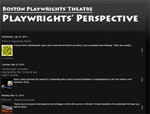 Tablet Screenshot of playwrightsperspective.blogspot.com