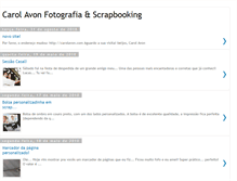 Tablet Screenshot of carolineavon.blogspot.com