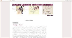 Desktop Screenshot of estructuragramatical.blogspot.com