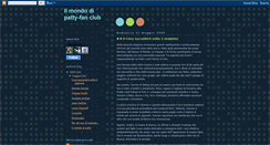 Desktop Screenshot of ilmondodipatty-fanclub.blogspot.com