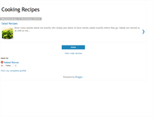 Tablet Screenshot of cookingchefrecipes.blogspot.com