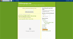 Desktop Screenshot of ceolanguage.blogspot.com