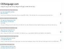 Tablet Screenshot of ceolanguage.blogspot.com