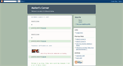 Desktop Screenshot of mallori1.blogspot.com