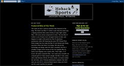 Desktop Screenshot of hobacksports.blogspot.com