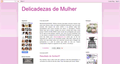 Desktop Screenshot of delicadezasdemulher.blogspot.com