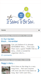 Mobile Screenshot of itseamstobesew.blogspot.com