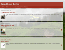 Tablet Screenshot of jadedlovejunkie.blogspot.com