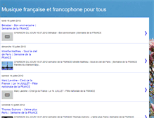 Tablet Screenshot of musique-francaise-et-francophone.blogspot.com