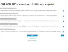 Tablet Screenshot of little-miss-shop-alot.blogspot.com