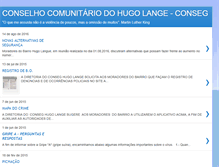 Tablet Screenshot of conseghugolange.blogspot.com