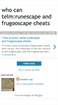 Mobile Screenshot of frugooscape-runescape.blogspot.com