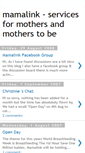 Mobile Screenshot of mamalink.blogspot.com