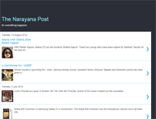 Tablet Screenshot of narayanapost.blogspot.com