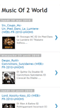 Mobile Screenshot of musicof2world.blogspot.com