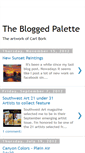 Mobile Screenshot of bloggedpalette.blogspot.com