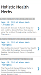 Mobile Screenshot of herb-classification-01.blogspot.com