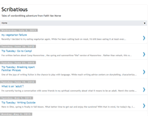 Tablet Screenshot of faithvanhorne.blogspot.com