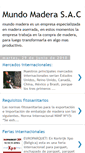 Mobile Screenshot of mundomaderasac.blogspot.com