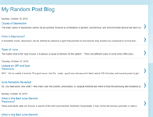 Tablet Screenshot of myrandompostsblog.blogspot.com