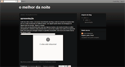 Desktop Screenshot of omelhordanoite.blogspot.com