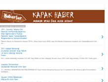 Tablet Screenshot of kapakhaber.blogspot.com