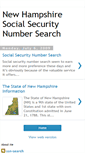 Mobile Screenshot of new-hampshire-ssn-search.blogspot.com